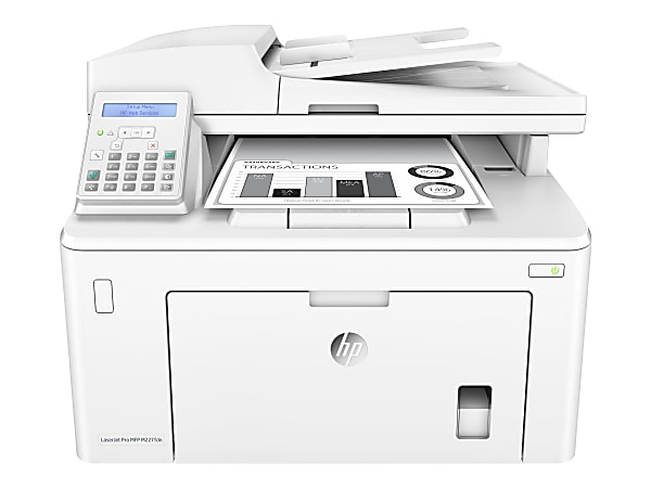HP LaserJet Pro M227fdn Laser All-In-One Monochrome Printer