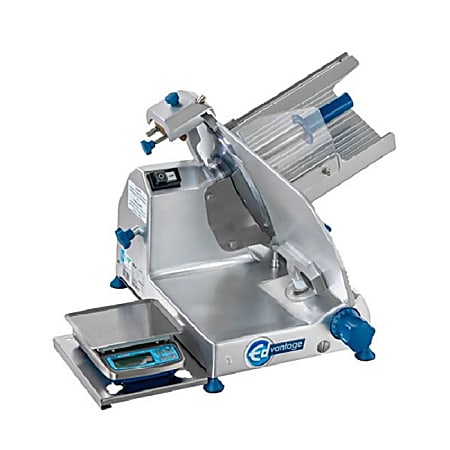 Edlund Edvantage Manual Meat Slicer, 1/2 HP, 12", Silver