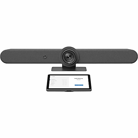 Logitech Rally Bar + Tap IP Graphite Bundle for Video Meeting Rooms - Black