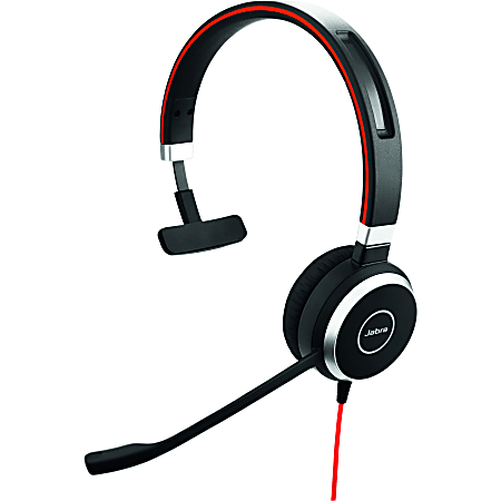 Jabra® Evolve 40 UC Mono Wired Over-The-Head Headphones