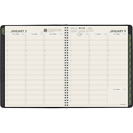 At-A-Glance Signature Lite Weekly Monthly Planner - Small