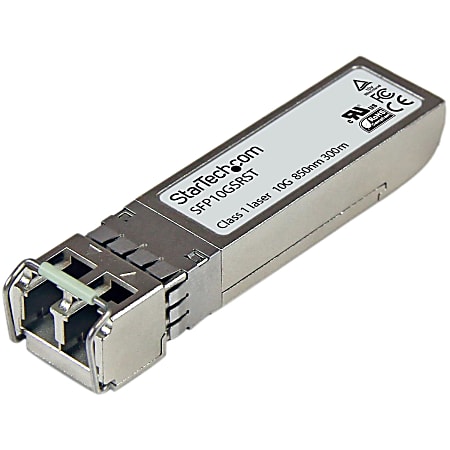 StarTech.com Cisco FET-10G Compatible SFP+ Module - 10GBASE-USR - 10GE Gigabit Ethernet SFP+ 10GbE Multimode Fiber MMF Optic Transceiver - Cisco FET-10G Compatible SFP+ - 10GBASE-USR 10 Gbps