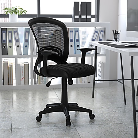 Flash Furniture Mesh Mid-Back Swivel Task Chair With