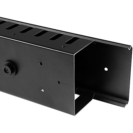 StarTech.com Vertical Cable Organizer with Finger Ducts Vertical Cable ...