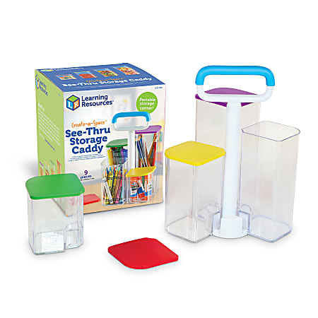 Learning Resources Create-a-Space See & Store Bins
