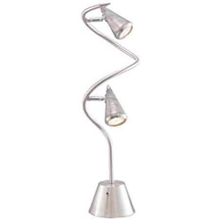 Adesso® Venus Spiral Desk Lamp, Satin Steel