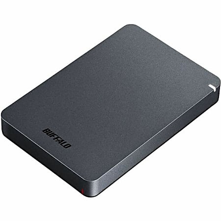 Buffalo MiniStation HD-PGFU3 2 TB Portable Hard Drive - External - TAA Compliant - Desktop PC, MAC Device Supported - HDPGF20U3BB