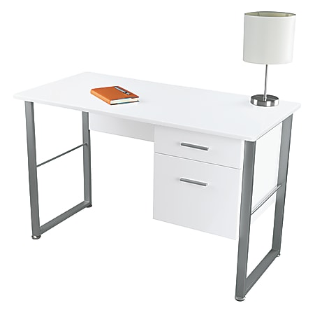 Office depot white desks sale