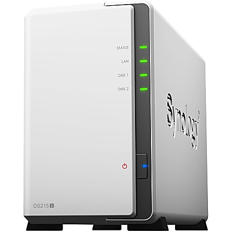 arimo　Synology DiskStation DS215j NAS Synology DiskStation DS215j NAS Server - Office Depot