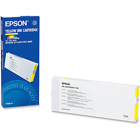 Epson T408011 Yellow Ink Cartridge