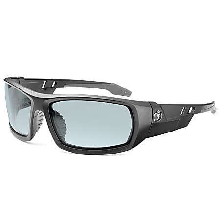 Ergodyne Skullerz® Safety Glasses, Odin, Matte Black Frame, Indoor/Outdoor Lens