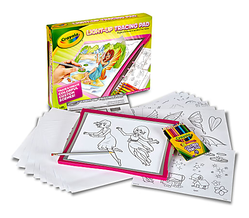  Crayola Light Up Tracing Pad - Blue, Tracing Light Box