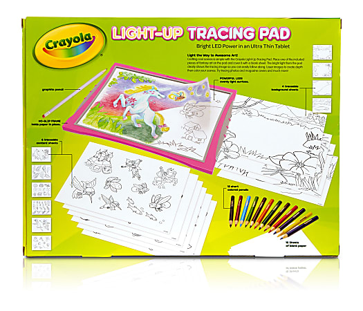 Crayola Light Up Tracing Pad Pink brand new. FREE SHIPPING