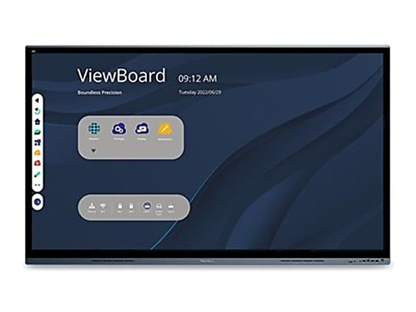 ViewSonic ViewBoard IFP6562, 4K UHD Interactive Display with Integrated Software