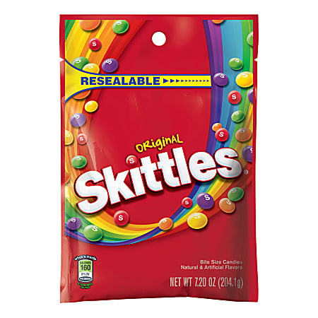 Skittles® Original Fruit Candy, 7.2 Oz. Bag