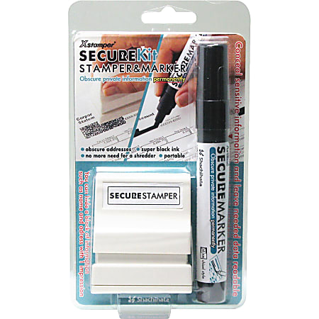 Xstamper Small Security Stamper Kit - 0.50" Impression