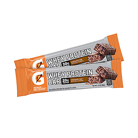 Gatorade® Chocolate Chip Whey Protein Bars, 6 ct / 2.8 oz - Fry's Food  Stores