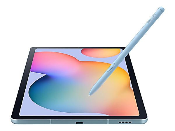 Samsung Galaxy Tab S6 Lite SM-P610 Tablet - 10.4" - 4 GB RAM - 128 GB Storage - Android 10 - Angora Blue - Samsung Exynos 9610 SoC