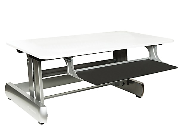 InMovement Elevate DT2 Standing Desk Riser, White