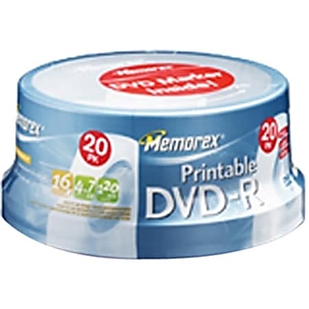 Memorex 16x DVD-R Media
