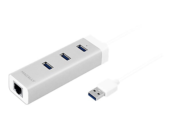 Macally U3HUBGBA - Network adapter - USB 3.0 - Gigabit Ethernet