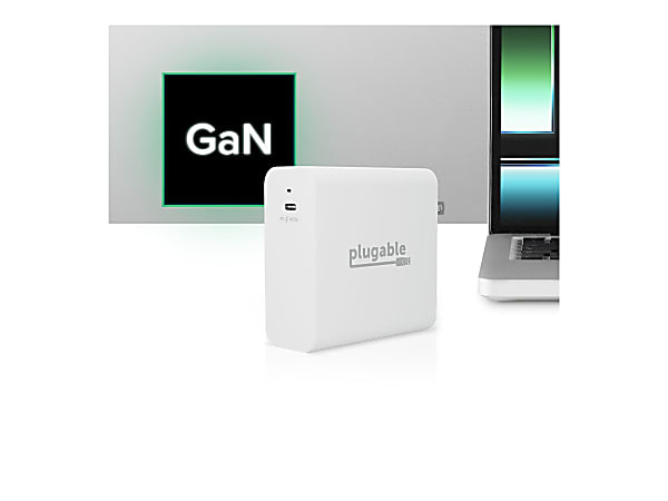 Plugable 140W USB C Charger, GaN Wall Charger for Laptop, PD 3.1 Power Adapter - PS-EPR-140C1