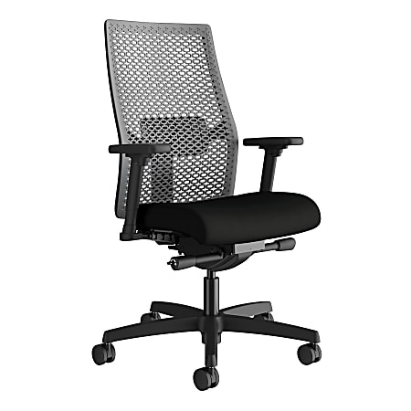 HON® Ignition ReActive Mid-Back Task Chair, Black