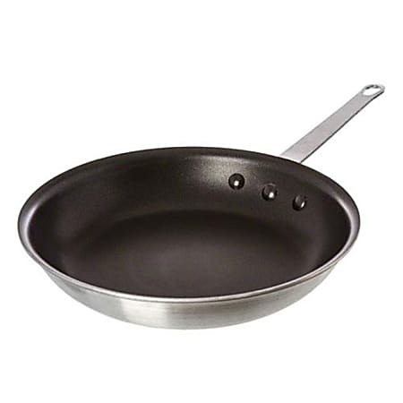 Update International Aluminum Frying Pan, 10", Silver
