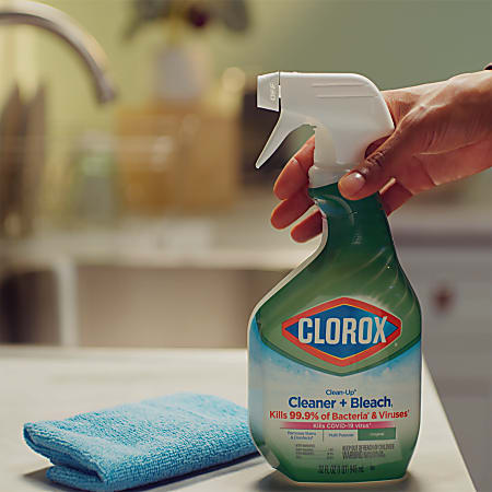 Bleach spray bottle deals
