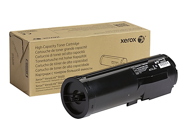 Xerox® B400 Black High Yield Toner Cartridge, 106R03582