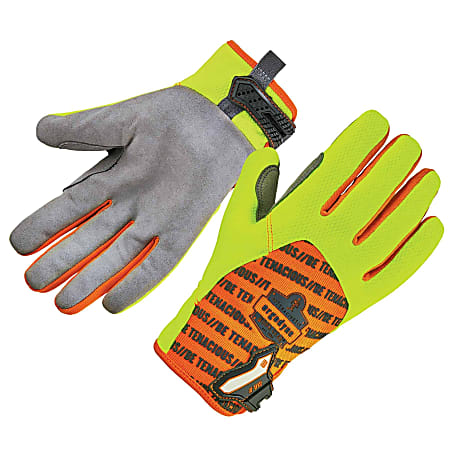 Ergodyne ProFlex 812 Standard Utility Gloves, Large, Lime