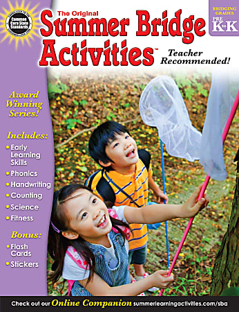 Carson-Dellosa Summer Bridge Activities™, Grades Pre-K To Kindergarten