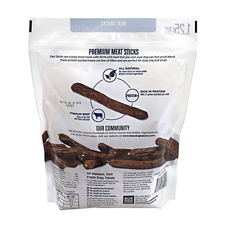Blue dog bakery beef sticks online