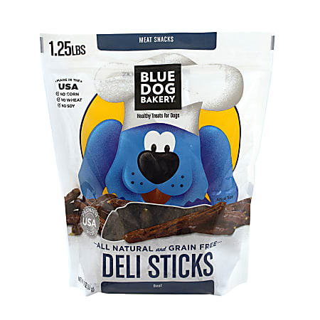Blue Dog Bakery Beef Deli Sticks, 20 Oz Bag