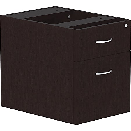 Lorell® Essentials 22"D Vertical Pedestal File Cabinet With