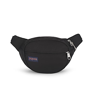 JanSport® Fifth Avenue Fanny Pack, 3-1/2”H x 10”W x 6”D, Black