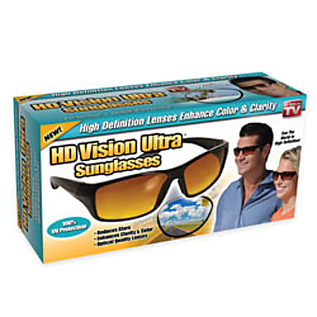 HD Vision Ultra Sunglasses, Black