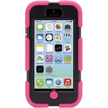 Griffin Survivor Carrying Case for iPhone - Pink, Black