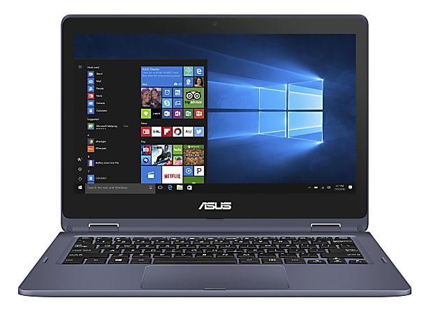 ASUS VivoBook Flip Convertible Laptop, 11.6" Touch Screen, 4GB Memory, 64GB eMMC Drive, Windows® 10 in S Mode, Demo