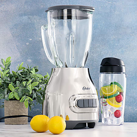 Oster 3 In 1 Kitchen System 700W Blender With Blend N Go Cup Silver