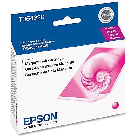 Epson® T0543 UltraChrome™ Magenta Ink Cartridge, T054320