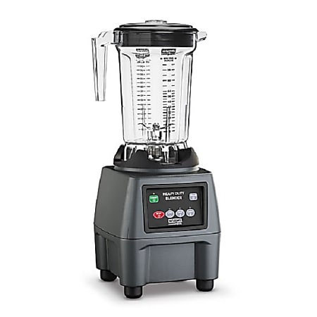 Waring 3-Speed Commercial Food Blender With 1-Gallon Copolyester Container, Gray