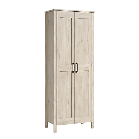 Sauder® Select 28”W 2-Door Storage Cabinet, Chalk Oak