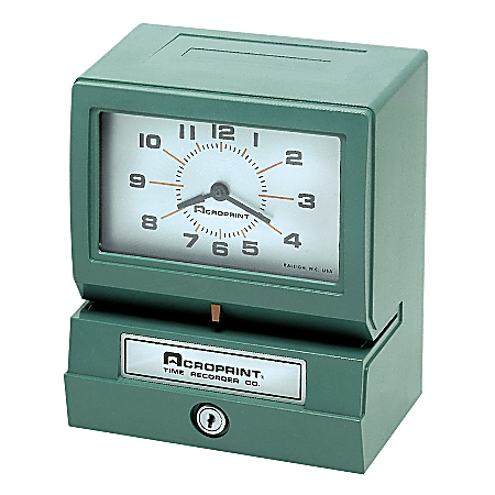 Acroprint 150 Electric Time Recorder, Day/Hour