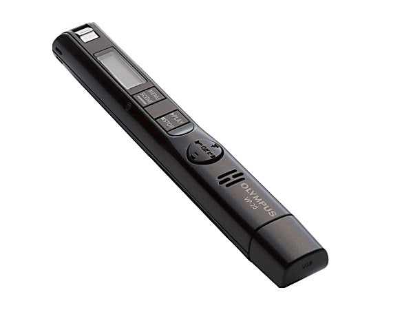 Olympus VP-20 Digital Voice Recorder - [Built-in] Microphone, Speaker - Omni-directional Microphone - V413130BU000