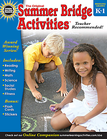 Carson-Dellosa Summer Bridge Activities™, Grades Kindergarten To First