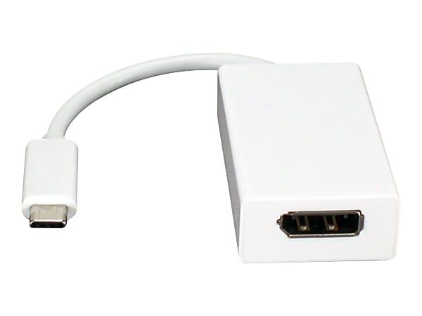 QVS - USB / DisplayPort adapter - USB-C (M) to DisplayPort (F) - Thunderbolt 3 - 4K support