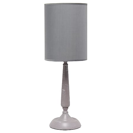 Simple Designs Traditional Candlestick Table Lamp, 22-3/4"H,