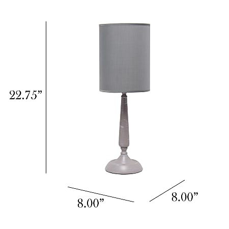 Candlestick table lamp base on sale