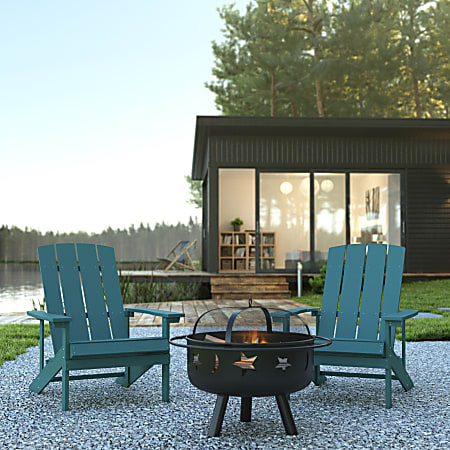 Seafoam resin adirondack chair sale